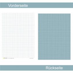 Pastellblau kariert - Designpapier
